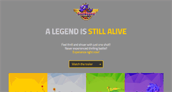 Desktop Screenshot of gunbound.com